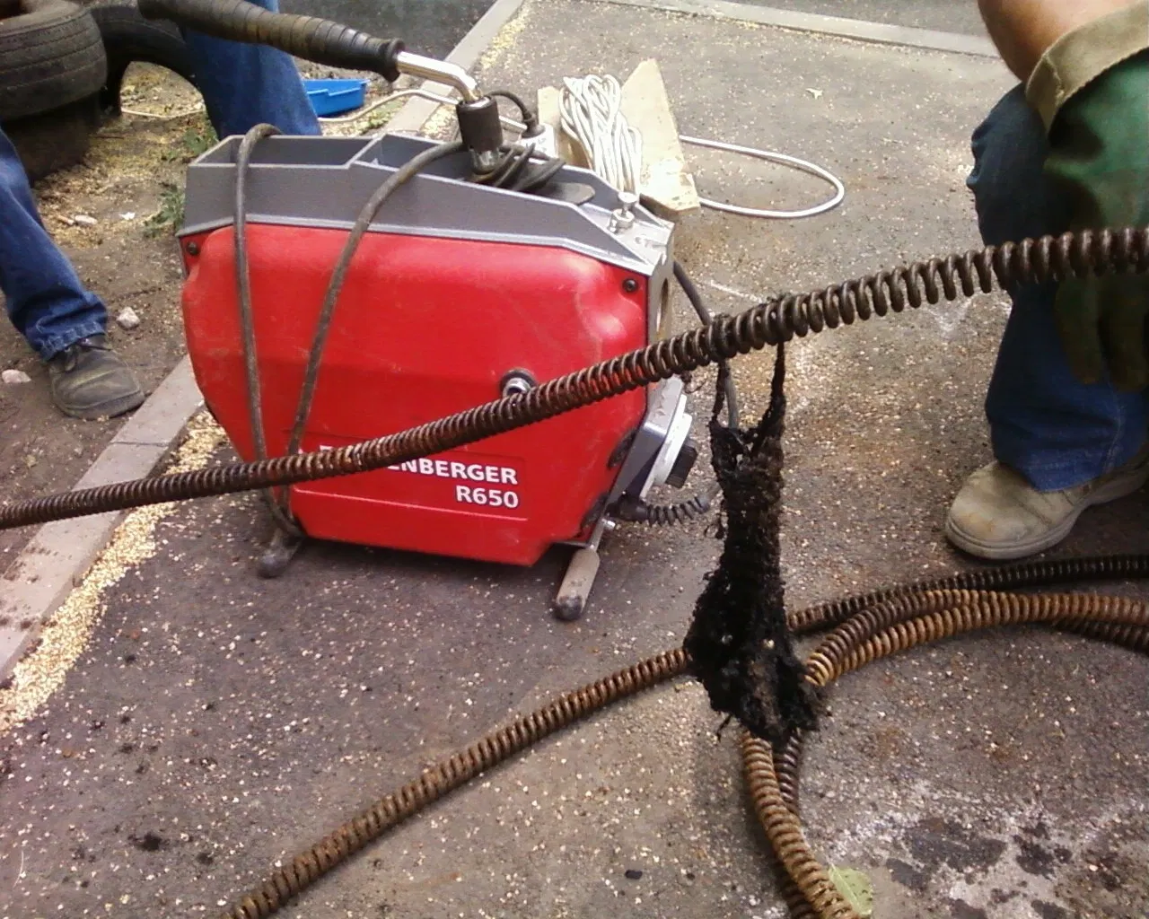 Gider açma ve tıkanıklık giderme işlemi