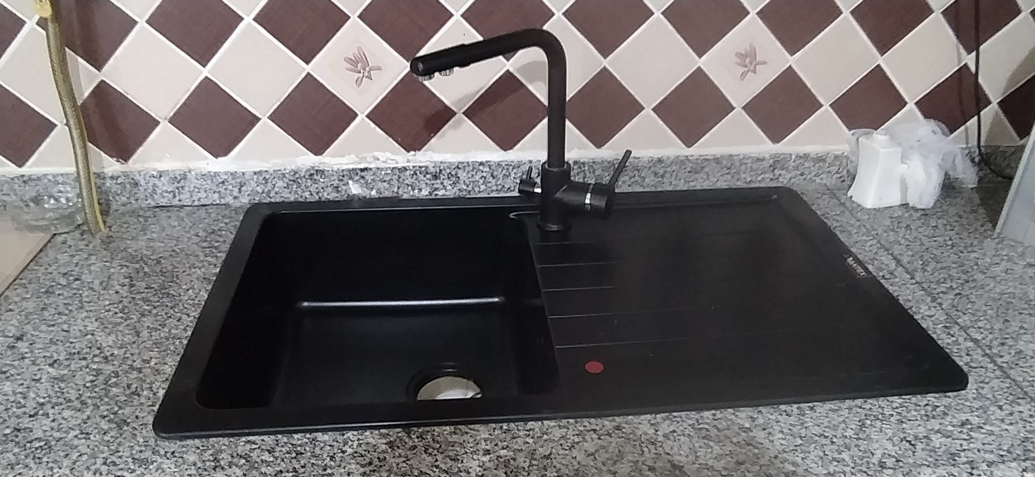 Lavabo gideri açma işlemi ve hat kontrolü