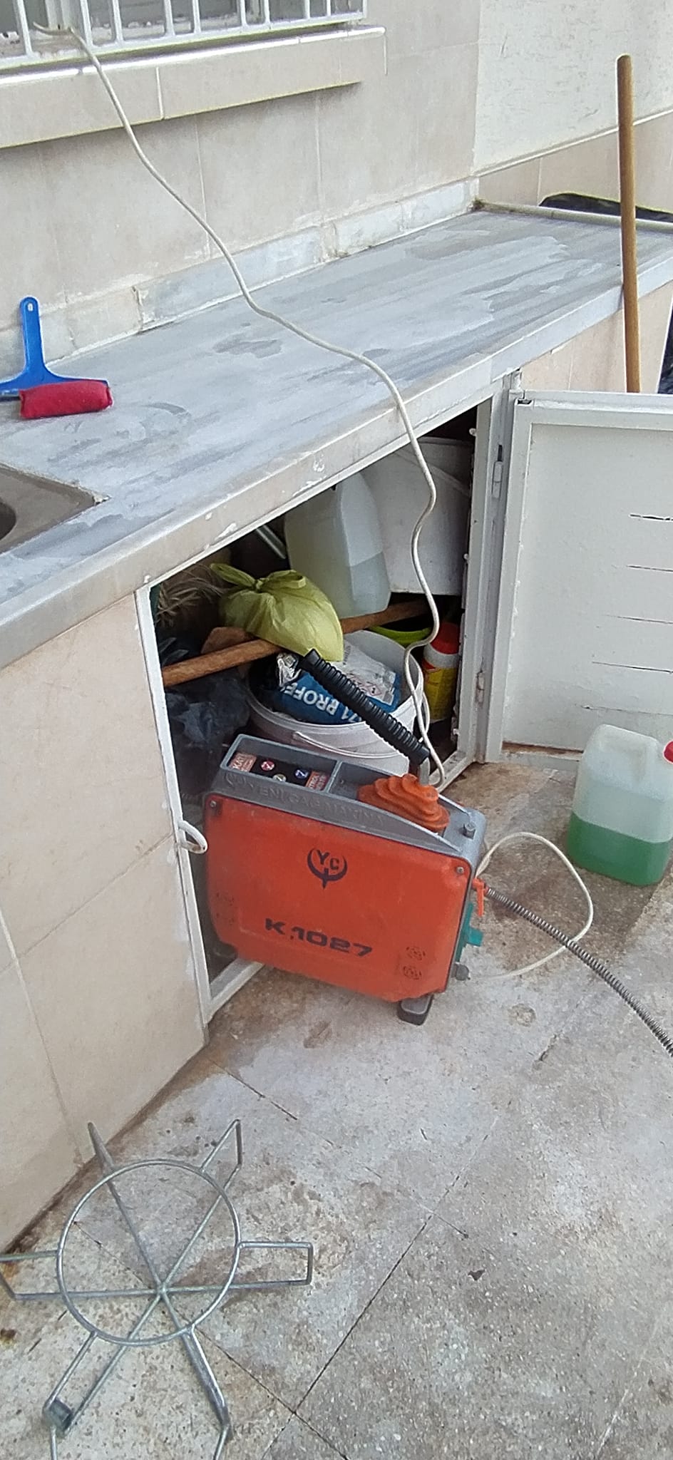 Mutfak lavabo gider açma işlemi ve tıkanıklık açma